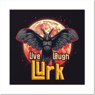 Live Laugh Lurk Posters and Art